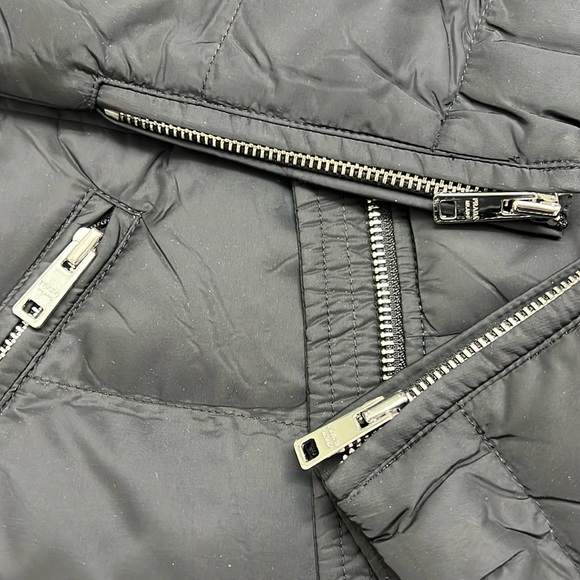 Prada Milano black nylon belted white goose down zippered suede belt tech wear - Picture 14 of 14